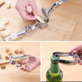 Multifunction Walnut Nut Opener Clip Aluminum Garlic Press Mincer 2021